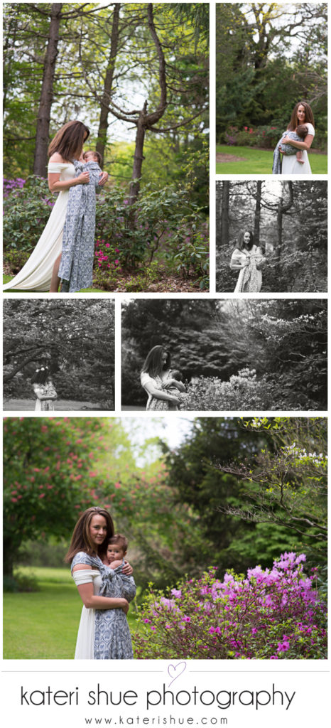 belle isle westcroft gardens babywearing photography session mot